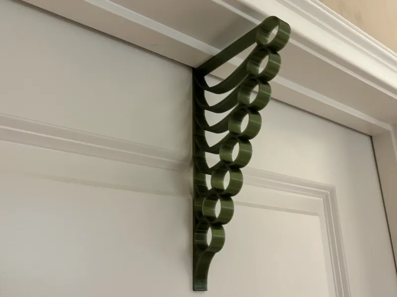 Decorative Closet Door Clothes Hanger