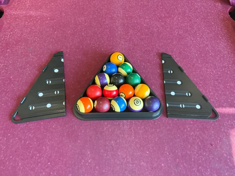 Easy-Drop Billiards Pool Triangle