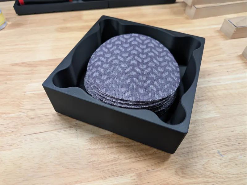 6" Sandpaper Holder - Gridfinity