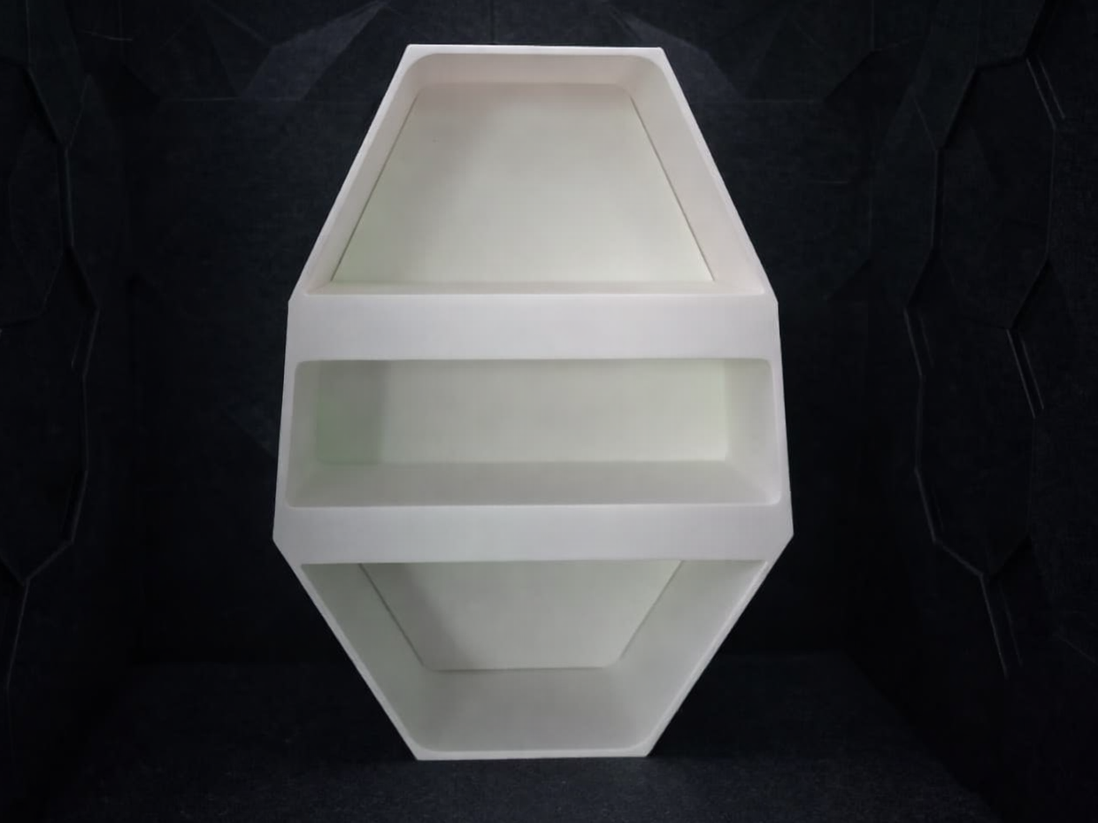 Minimalistischer Organizer mit Schraubmontage