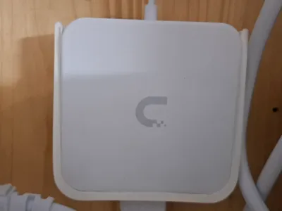 Wall Mount for AC/DC Unifi UCG Fiber Adapter 