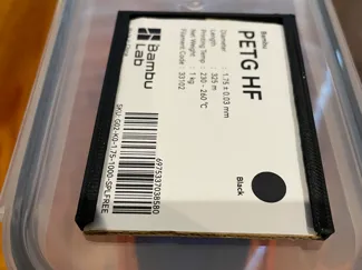 Filament Label Holder