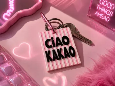Ciao Kakao Keychain