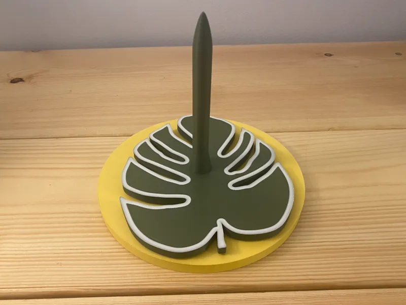 Monstera Leaf Yarn Turntable V2