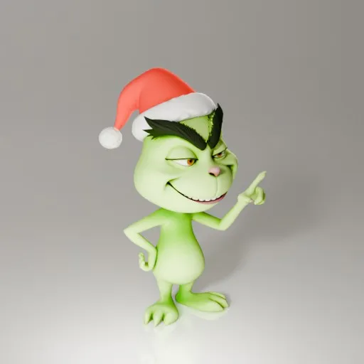 Small Grinch 9 Small Grinch Figures by ROBS MakerWorld: Download Free 3D Models