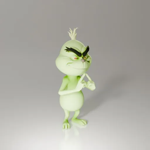 Small Grinch 9 Small Grinch Figures by ROBS MakerWorld: Download Free 3D Models