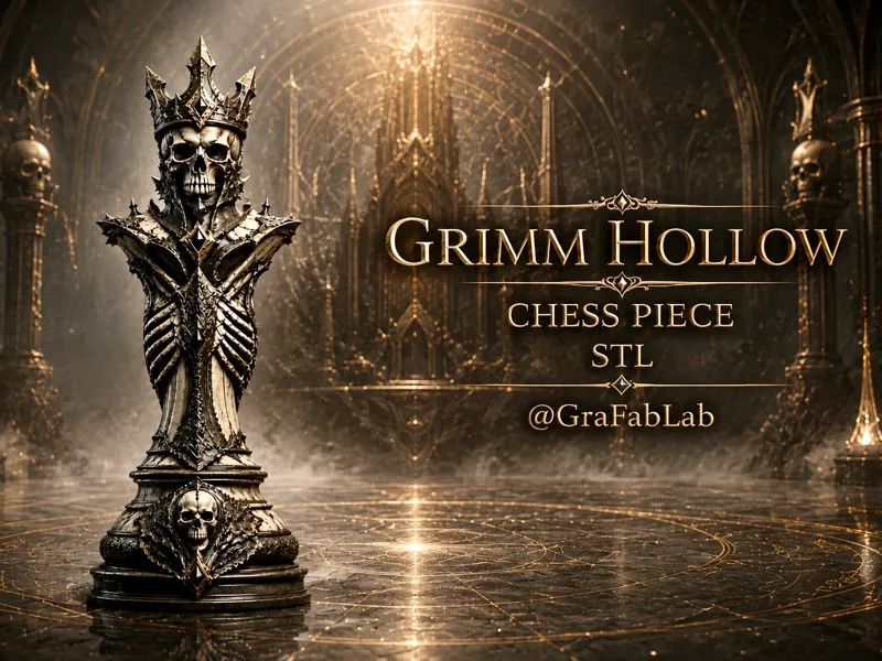 Grimm Hollow "King" - chess piece