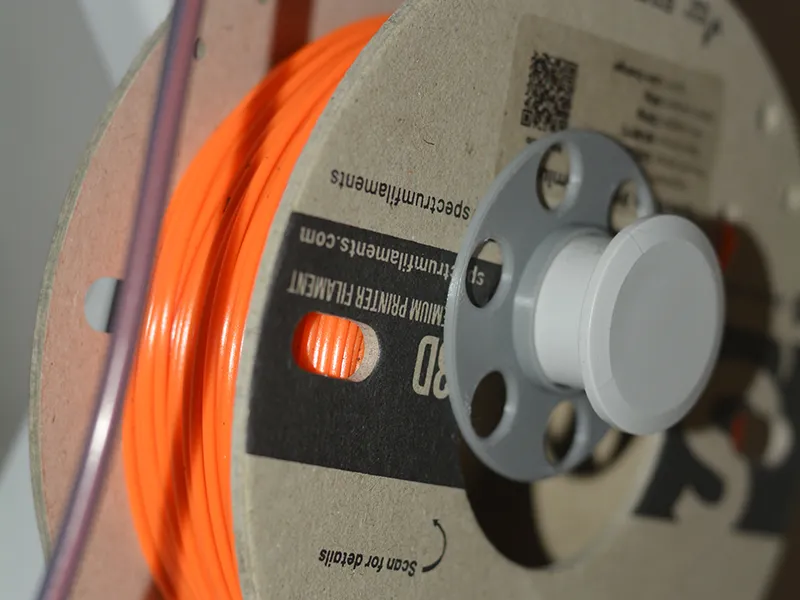 Filament holder retaining ring