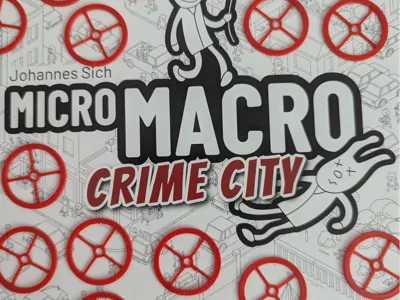 MicroMacro Board Game Clue Ring - Helper Aid