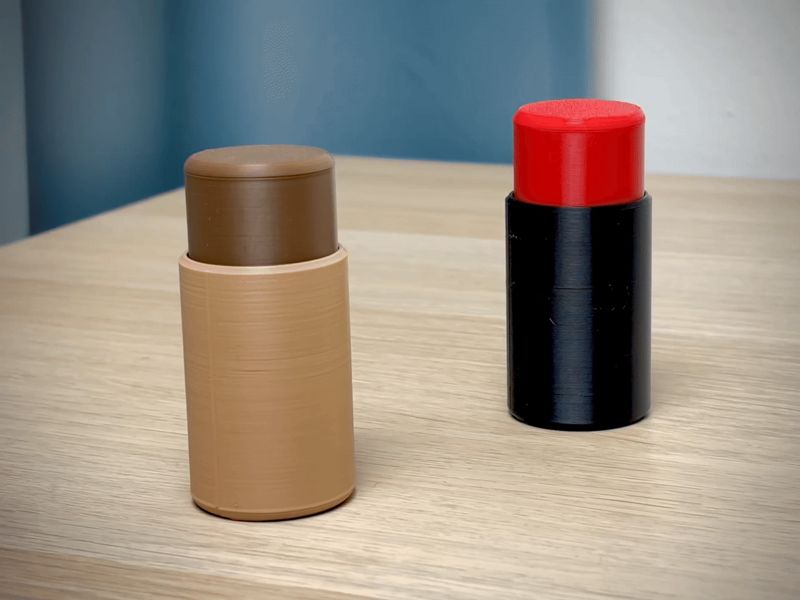 Fidget Button | Push-Push Mechanism | Fidget Toy