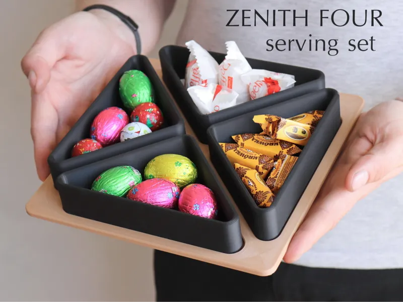 Zenith Four Serving Set