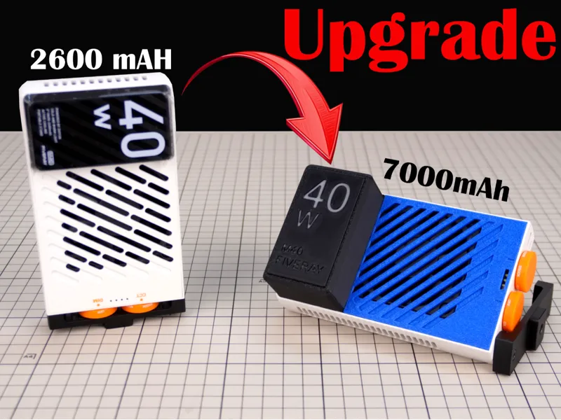 Zhiyun M40 Battery Upgrade 2S2P