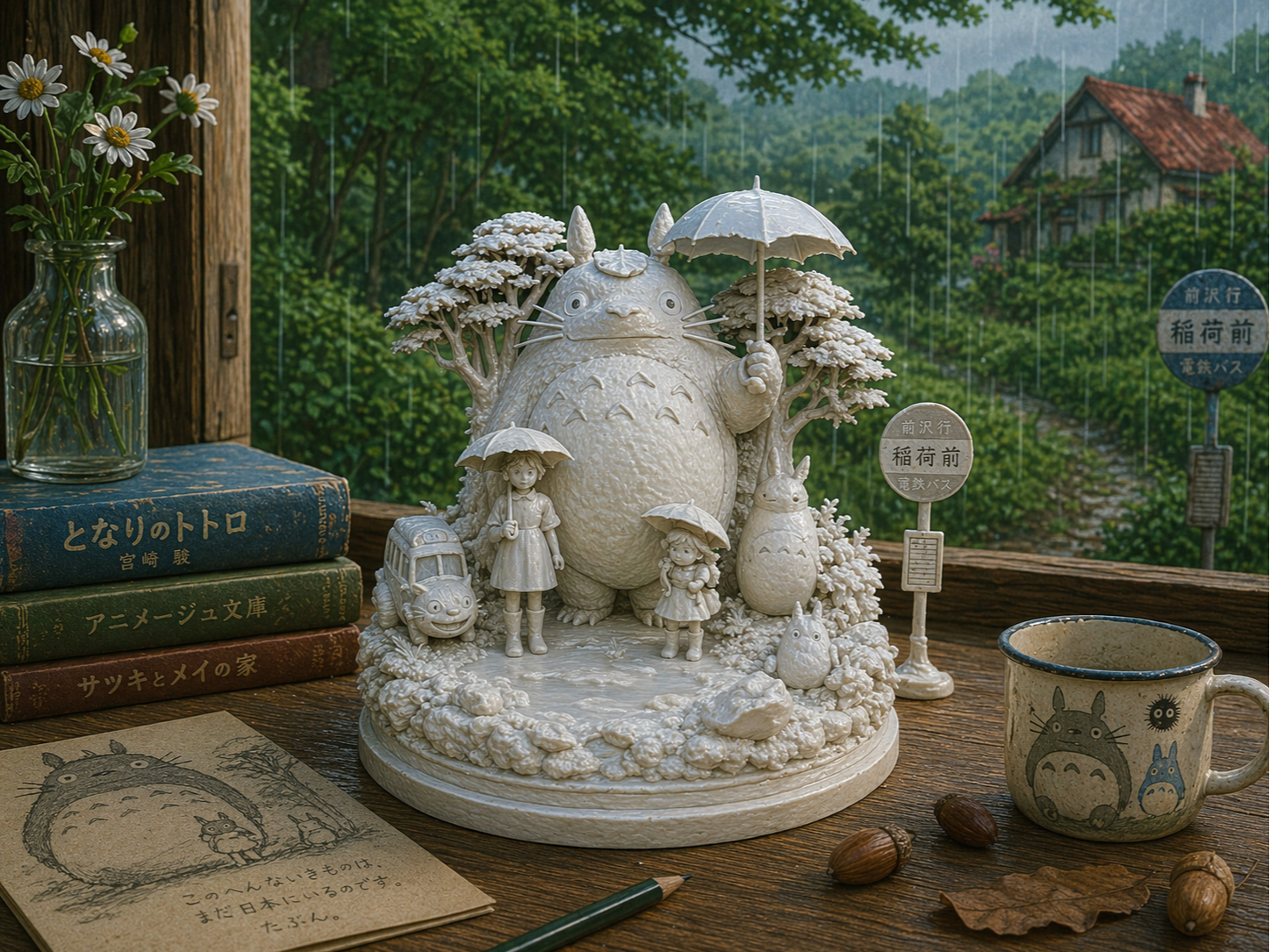 My Neighbor Totoro Diorama Studio Ghibli Collectio