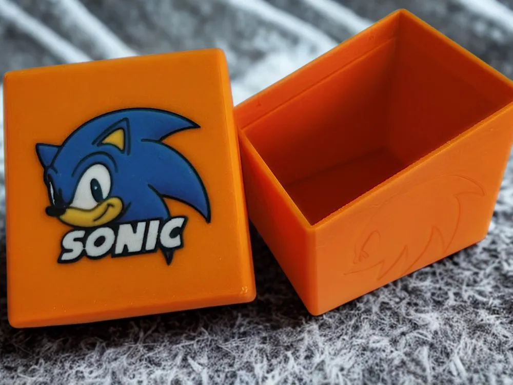MTG EDH Sonic the Hedgehog Deckbox 125+ Remixed by dominic