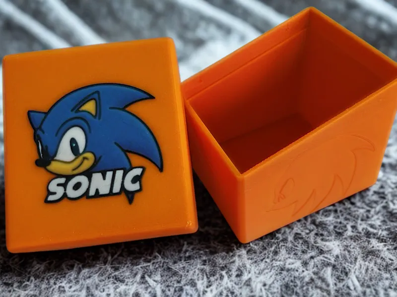 MTG EDH Sonic the Hedgehog Deckbox 125+