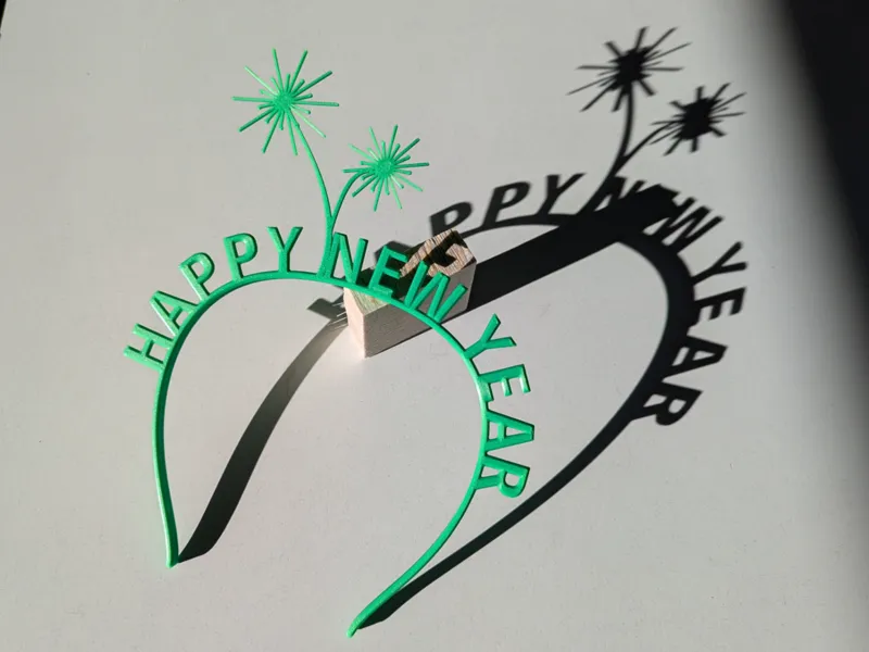 Happy New Year Headband