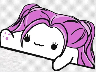 Mira Bongo Cat keychain