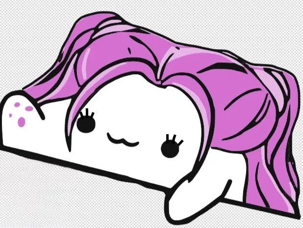 Mira Bongo Cat keychain