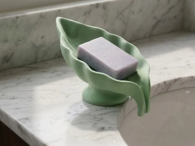 Soap Dish -- Leaf - 1