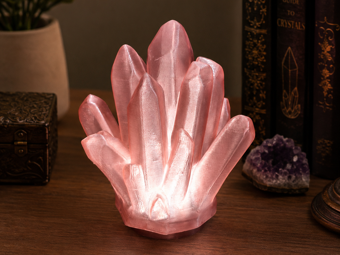 Pink Crystal Lamp – PETG Translucent