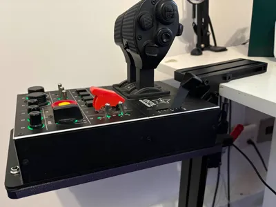 Mounting plate for Virpil MongoosT-50 Throttle