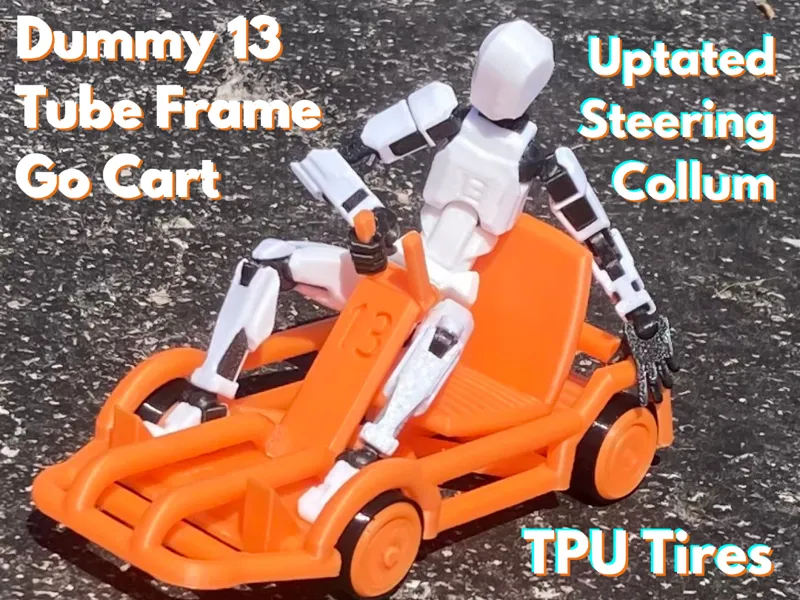 Dummy 13 Tube Frame Go Cart