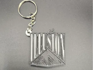 Illusion keychain