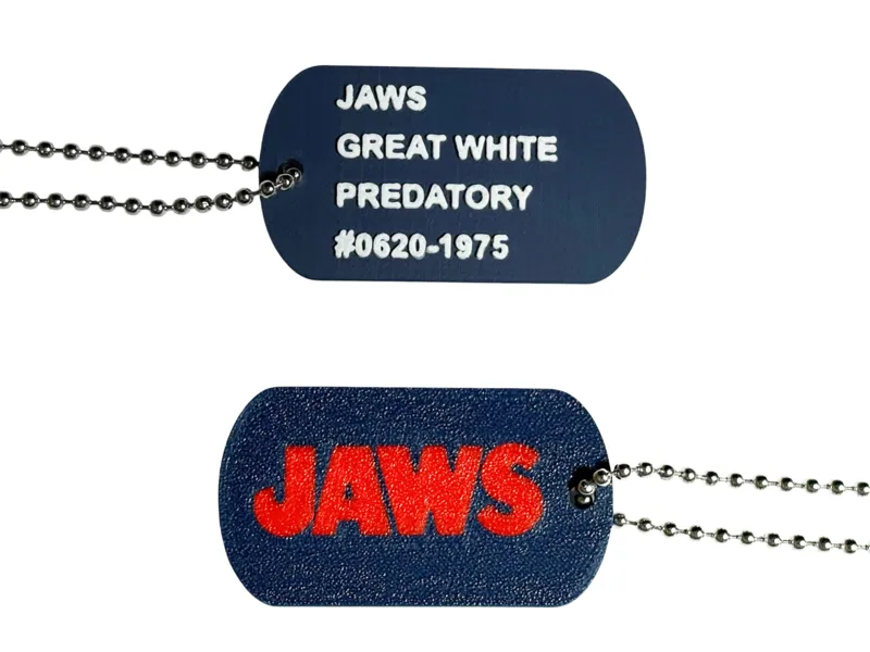 Jaws Dog Tag