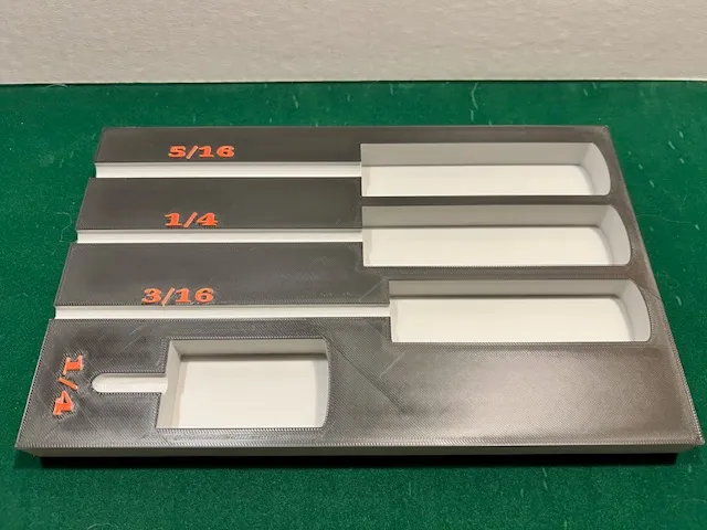 Screwdriver Drawer Organizer for Tool Box Free 3D Print Model