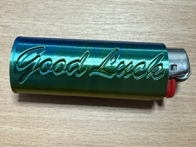 BIC Lighter Case Good Luck