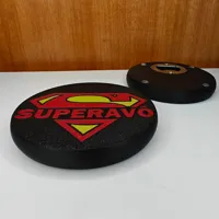 SUPERMAN Editable text 0.2mm layer, 2 walls, 15% infill
