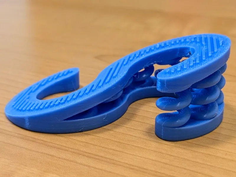 S-Shaped Springy Door Stop (3cm tall)