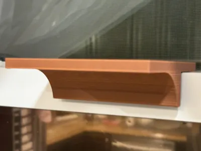 SMALL PLANT WINDOW SHELF-NO SUPPORTS-PARAMETRIC