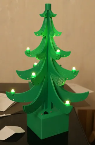 Weihnachtsbaum mit LEDs