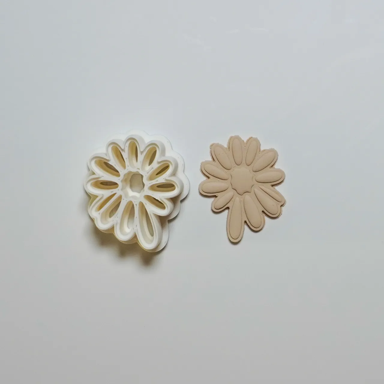 Loopy Flower Polymer Clay Cutter Earrings view 3