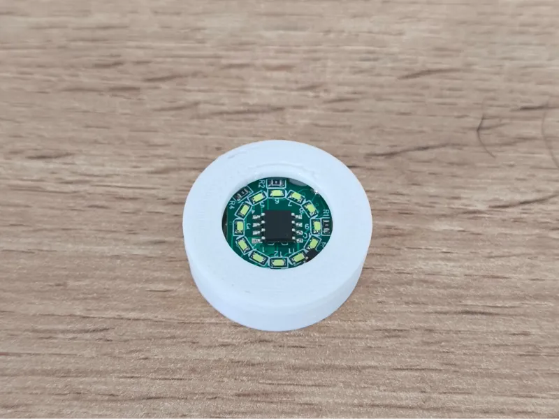 Enclosure for Ring LED Magnetic Control KC002