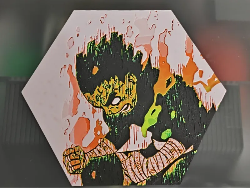Rock Lee hueforge honeycomb