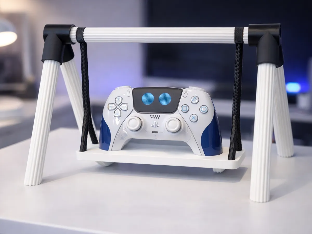 Origami Controller Stand Universal Controller Swing Stand – Gamepad Holder - Free 3D Print Model ...