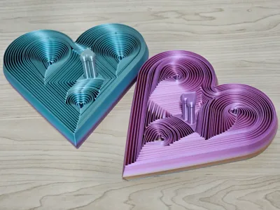 Love Heart in Heart Fidget toy