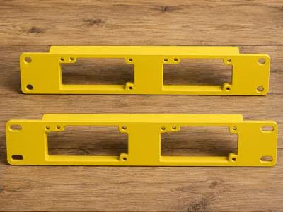 1U Dual Flex PSU Rack Mount for 10" Rack
