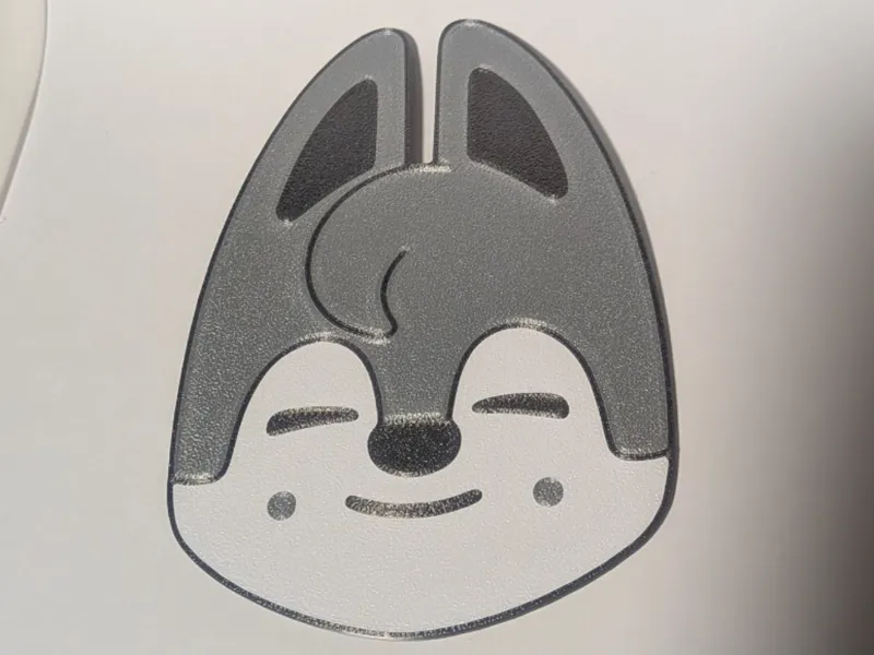 SKZOO Wolf Chan ウルフチャン　コースター　2mm厚