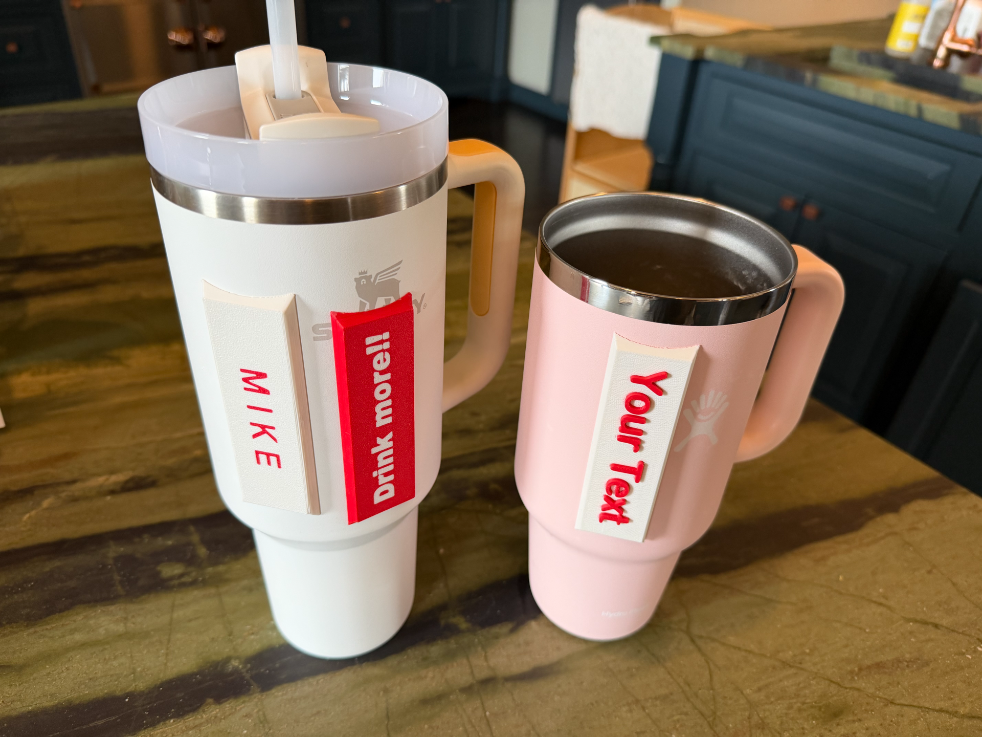 Custom Magnetic Water Bottle Label