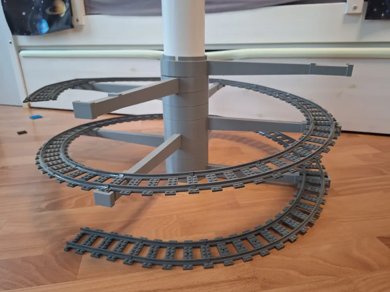 Spirale Halterung für Zug (Train)