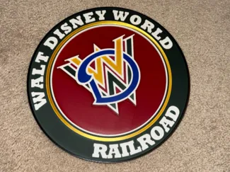 Walt Disney World Railroad Drumhead