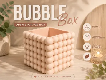 Organizador: Bubble Box – Modern Storage & Decor Box — vista de referencia 3