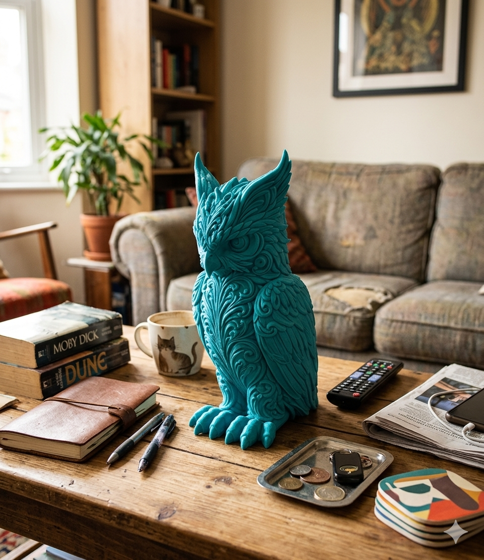 Miniatura 2 do modelo 3D Magic owl 