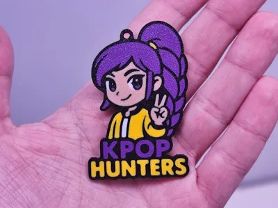 KPOP Demon Hunters like Rumi Gift Keychain Kids