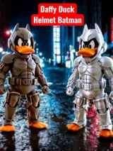 Фигурка Daffy Duck с броня Batman