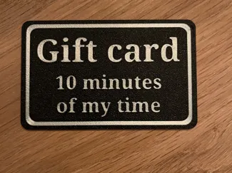 Gift Card Time