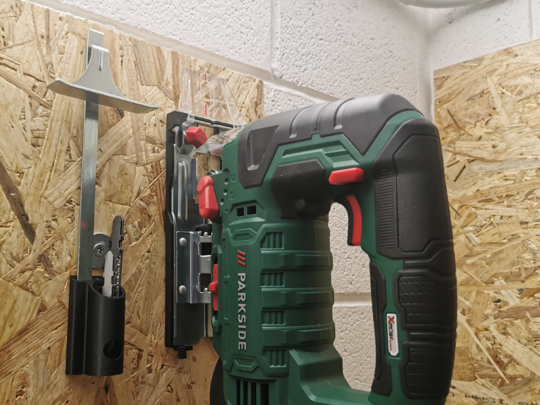 Parkside PSTDA 20-Li B3 Wall Mount + Guide Holder